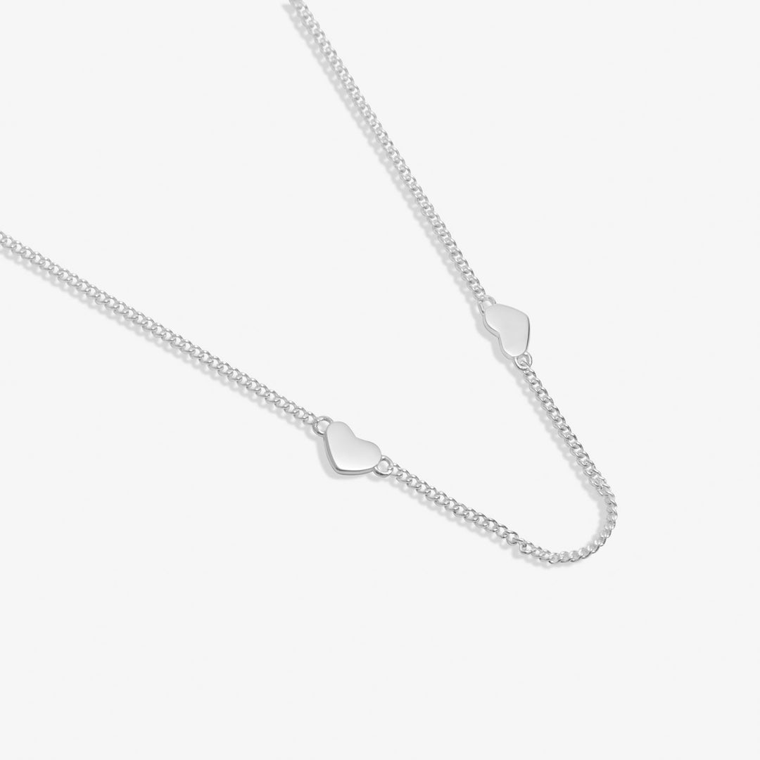 Sterling Silver Double Heart Necklace JJS0129Joma JewelleryJJS0129