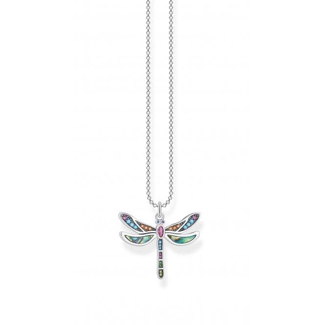 Sterling Silver Dragonfly Necklace KE1970 - 964 - 7 - L42VThomas Sabo Sterling SilverKE1970 - 964 - 7 - L42V