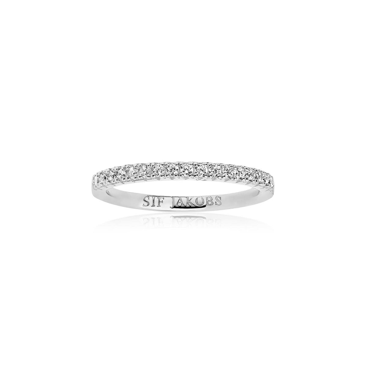 Sterling Silver Ellera Ring SJ - R2869 - CZSif JakobsSJ - R2869 - CZ - 50
