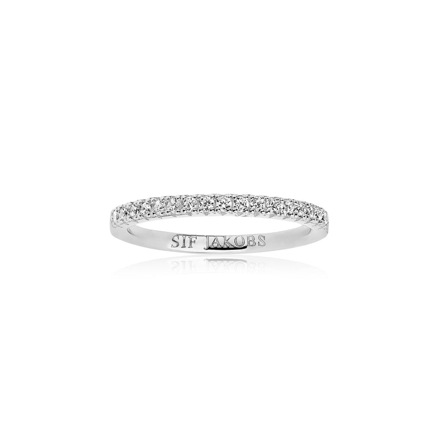 Sterling Silver Ellera Ring SJ - R2869 - CZSif JakobsSJ - R2869 - CZ - 50