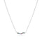 Sterling Silver Ellera Waves Necklace SJ - N3859 - XCZSif JakobsSJ - N3859 - XCZ