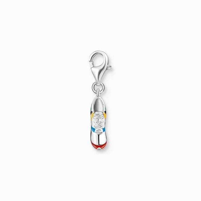 Sterling Silver Enamel Colourful Sports Shoe Charm 2172 - 007 - 7Thomas Sabo Charm Club Charmista2172 - 007 - 7