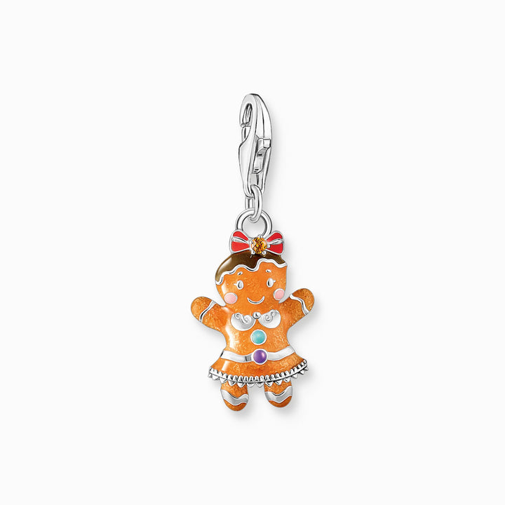 Sterling Silver Enamel Gingerbread Girl Charm 2200 - 691 - 7Thomas Sabo Charm Club Charmista2200 - 691 - 7