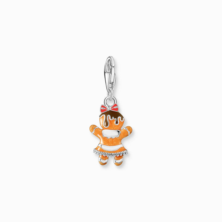 Sterling Silver Enamel Gingerbread Girl Charm 2200 - 691 - 7Thomas Sabo Charm Club Charmista2200 - 691 - 7