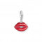 Sterling Silver Enamel Red Kissable Lips Charm 2068 - 664 - 10Thomas Sabo Charm Club Charmista2068 - 664 - 10