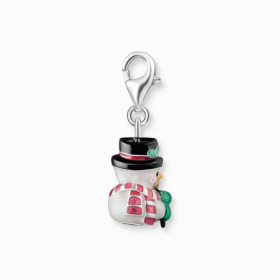 Sterling Silver Enamel Snowman Charm 2195 - 007 - 7Thomas Sabo Charm Club Charmista2195 - 007 - 7