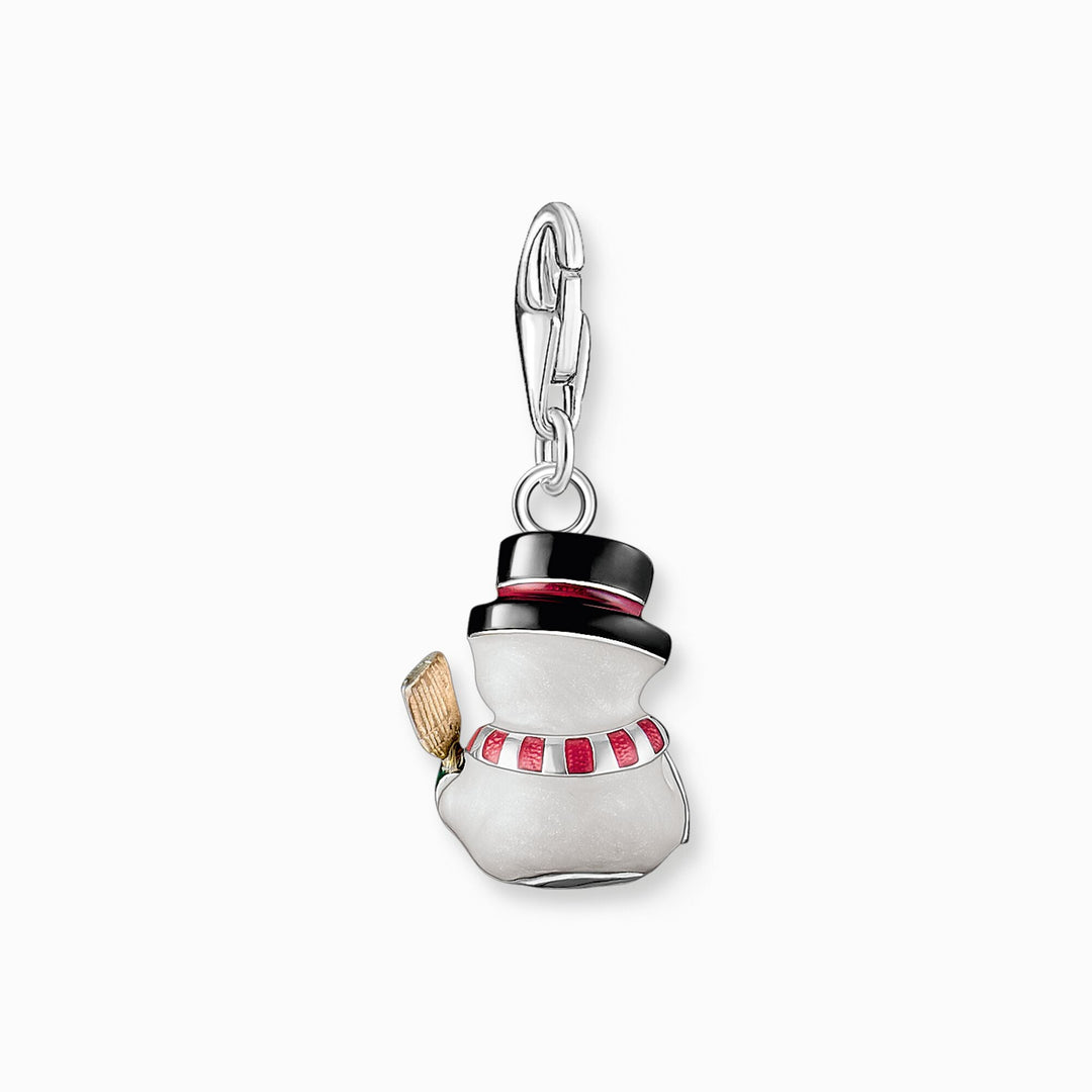 Sterling Silver Enamel Snowman Charm 2195 - 007 - 7Thomas Sabo Charm Club Charmista2195 - 007 - 7