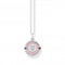 Sterling Silver Enamel Zirconia Pinkish Necklace KE2201 - 390 - 9Thomas Sabo Sterling SilverKE2201 - 390 - 9