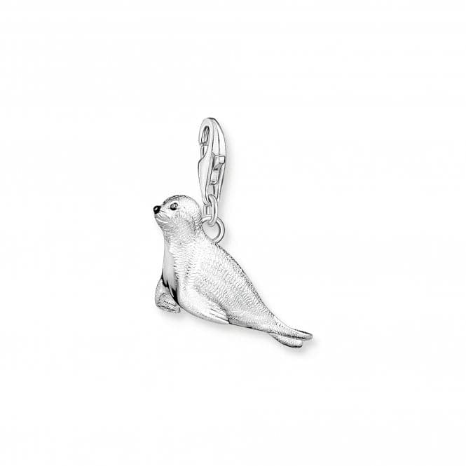 Sterling Silver Enamel Zirconia White Sea Seals Charm 1912 - 041 - 14Thomas Sabo Charm Club1912 - 041 - 14