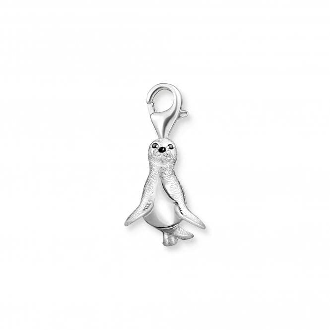 Sterling Silver Enamel Zirconia White Sea Seals Charm 1912 - 041 - 14Thomas Sabo Charm Club1912 - 041 - 14