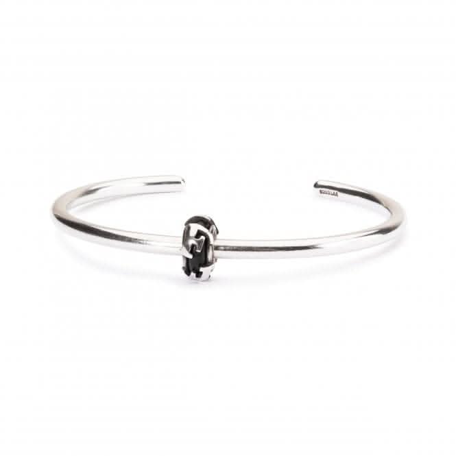 Sterling Silver F Spacer TAGBE - 10215TrollbeadsTAGBE - 10215