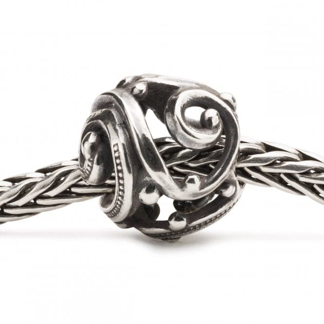 Sterling Silver Flow Bead TAGBE - 20214TrollbeadsTAGBE - 20214