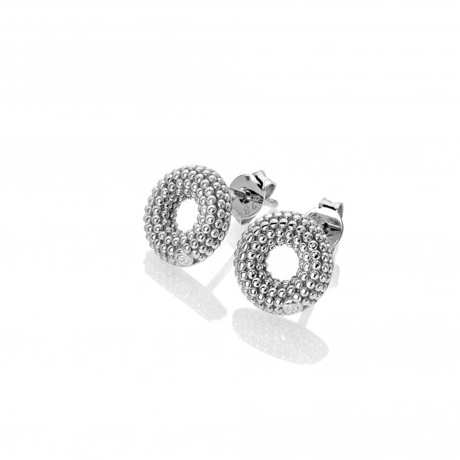 Sterling Silver Forever Earrings DE725Hot DiamondsDE725