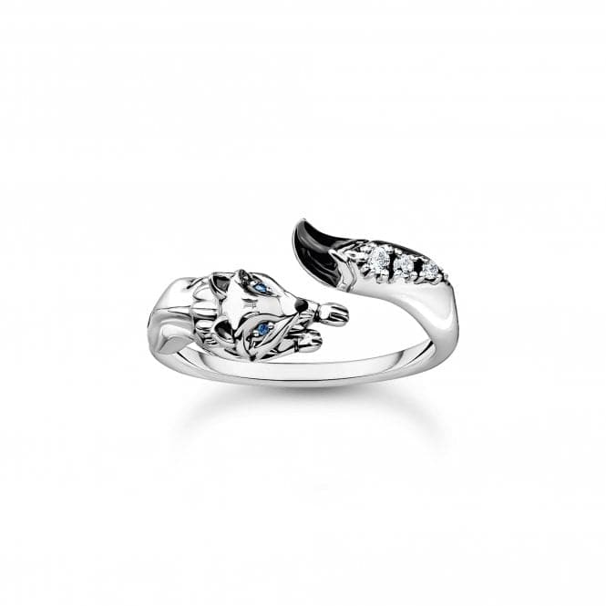 Sterling Silver Fox With White Stones Ring TR2417 - 691 - 7Thomas Sabo Charm Club CharmingTR2417 - 691 - 7 - 48