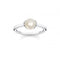 Sterling Silver Freshwater Pearl Zirconia Star Ring TR2298 - 167 - 14Thomas Sabo Sterling SilverTR2298 - 167 - 14 - 48