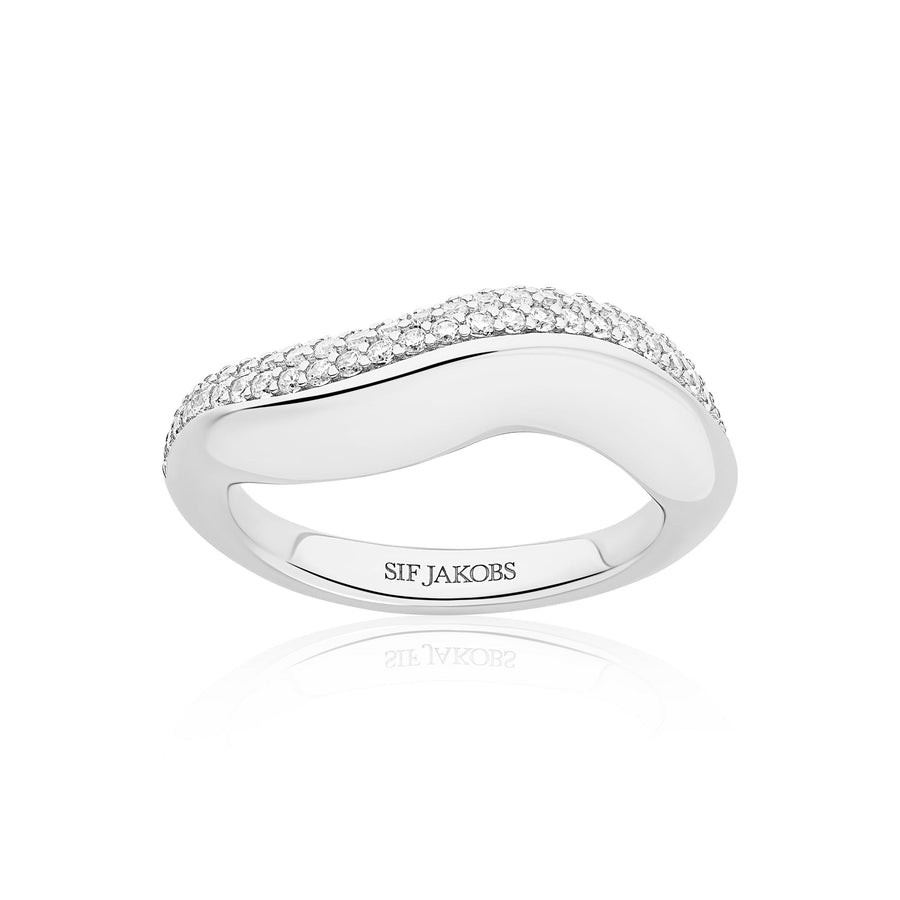 Sterling Silver Glorenza Ring SJ - R2483 - CZSif JakobsSJ - R2483 - CZ - 52