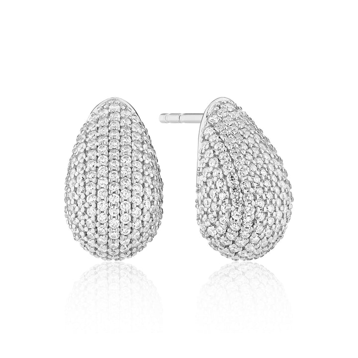 Sterling Silver Goccia Altro Earrings SJ - E2480 - CZSif JakobsSJ - E2480 - CZ