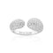 Sterling Silver Goccia Ring SJ - R2481 - CZSif JakobsSJ - R2481 - CZ - 52
