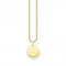 Sterling Silver Gold Necklace KE1958 - 413 - 39 - L45VThomas Sabo Sterling SilverKE1958 - 413 - 39 - L45V