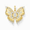 Sterling Silver Gold Plated Butterfly Paradise Pendant PE984 - 414 - 14Thomas Sabo Sterling SilverPE984 - 414 - 14