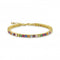 Sterling Silver Gold Plated Colourful Stones Bracelet A2020 - 996 - 7 - L19VThomas Sabo Sterling SilverA2020 - 996 - 7