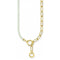 Sterling Silver Gold Plated Freshwater Pearls Zirconia Necklace KE2193 - 445 - 14 - L47VThomas Sabo Sterling SilverKE2193 - 445 - 14