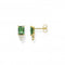 Sterling Silver Gold Plated Green Stone Earrings H2173 - 971 - 6Thomas Sabo Sterling SilverH2173 - 971 - 6