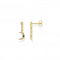 Sterling Silver Gold Plated Magic Stars Crescent Moon Earrings H2204 - 959 - 7Thomas Sabo Sterling SilverH2204 - 959 - 7