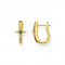 Sterling Silver Gold Plated Magic Stars Hoop Earrings CR678 - 959 - 7Thomas Sabo Sterling SilverCR678 - 959 - 7