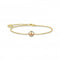 Sterling Silver Gold Plated Multicoloured Peace Bracelet A2083 - 488 - 7 - L19VThomas Sabo Charm Club CharmingA2083 - 488 - 7