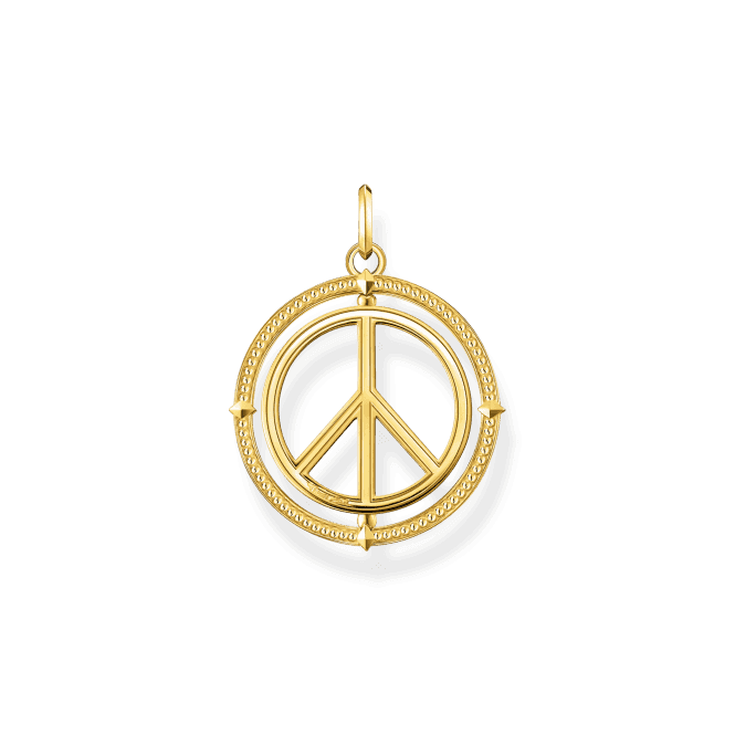 Sterling Silver Gold Plated Multicoloured Pendant PE941 - 996 - 7Thomas Sabo Sterling SilverPE941 - 996 - 7