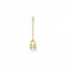 Sterling Silver Gold Plated Padlock Single Earring H2213 - 414 - 14Thomas Sabo Charm Club CharmingH2213 - 414 - 14
