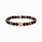 Sterling Silver Gold Plated Tigers Eye Zirconia Brown Bracelet A2145 - 324 - 2Thomas Sabo Sterling SilverA2145 - 324 - 2 - L19