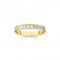 Sterling Silver Gold Plated White Pavé Stones Ring TR2358 - 414 - 14Thomas Sabo Sterling SilverTR2358 - 414 - 14 - 48