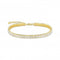 Sterling Silver Gold Plated White Tennis Bracelet A2030 - 414 - 14 - L19VThomas Sabo Sterling SilverA2030 - 414 - 14
