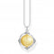 Sterling Silver Gold Plated Zirconia Vintage Globe Necklace KE1965 - 849 - 39 - L42VThomas Sabo Sterling SilverKE1965 - 849 - 39 - L42V