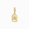 Sterling Silver Gold Plated Zirconia Zodiac Sign Cancer Charm 2158 - 414 - 39Thomas Sabo Charm Club2158 - 414 - 39