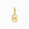 Sterling Silver Gold Plated Zirconia Zodiac Sign Pisces Charm 2154 - 414 - 39Thomas Sabo Charm Club Charmista2154 - 414 - 39
