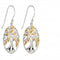 Sterling Silver Gold Tree Of Life Earrings E5808BeginningsE5808