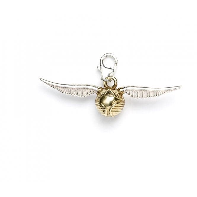 Sterling Silver Golden Snitch Clip on CharmHarry PotterWB0004