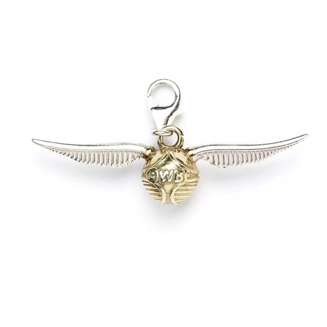 Sterling Silver Golden Snitch Clip on CharmHarry PotterWB0004