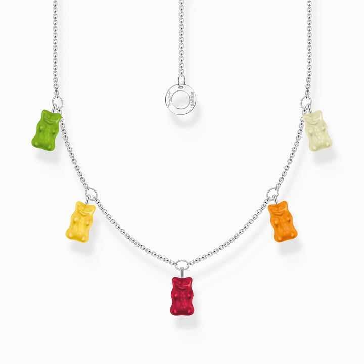 Sterling Silver HARIBO Colourful Goldbears Necklace KE2205 - 017 - 7 - L45VThomas Sabo Sterling SilverKE2205 - 017 - 7 - L45V