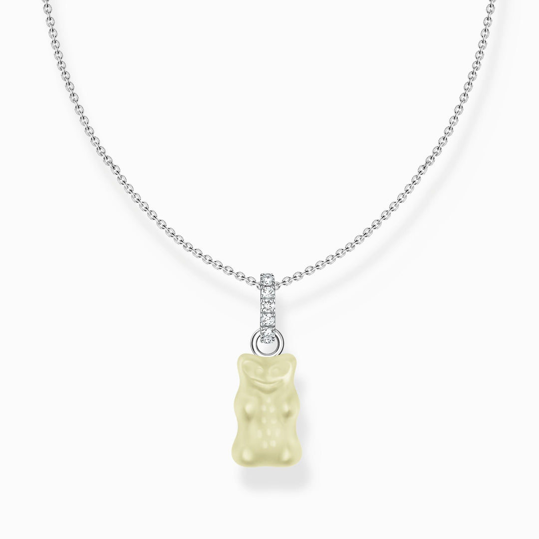 Sterling Silver HARIBO Zirconia White Goldbears Necklace KE2209 - 052 - 14 - L45VThomas Sabo Sterling SilverKE2209 - 052 - 14 - L45V