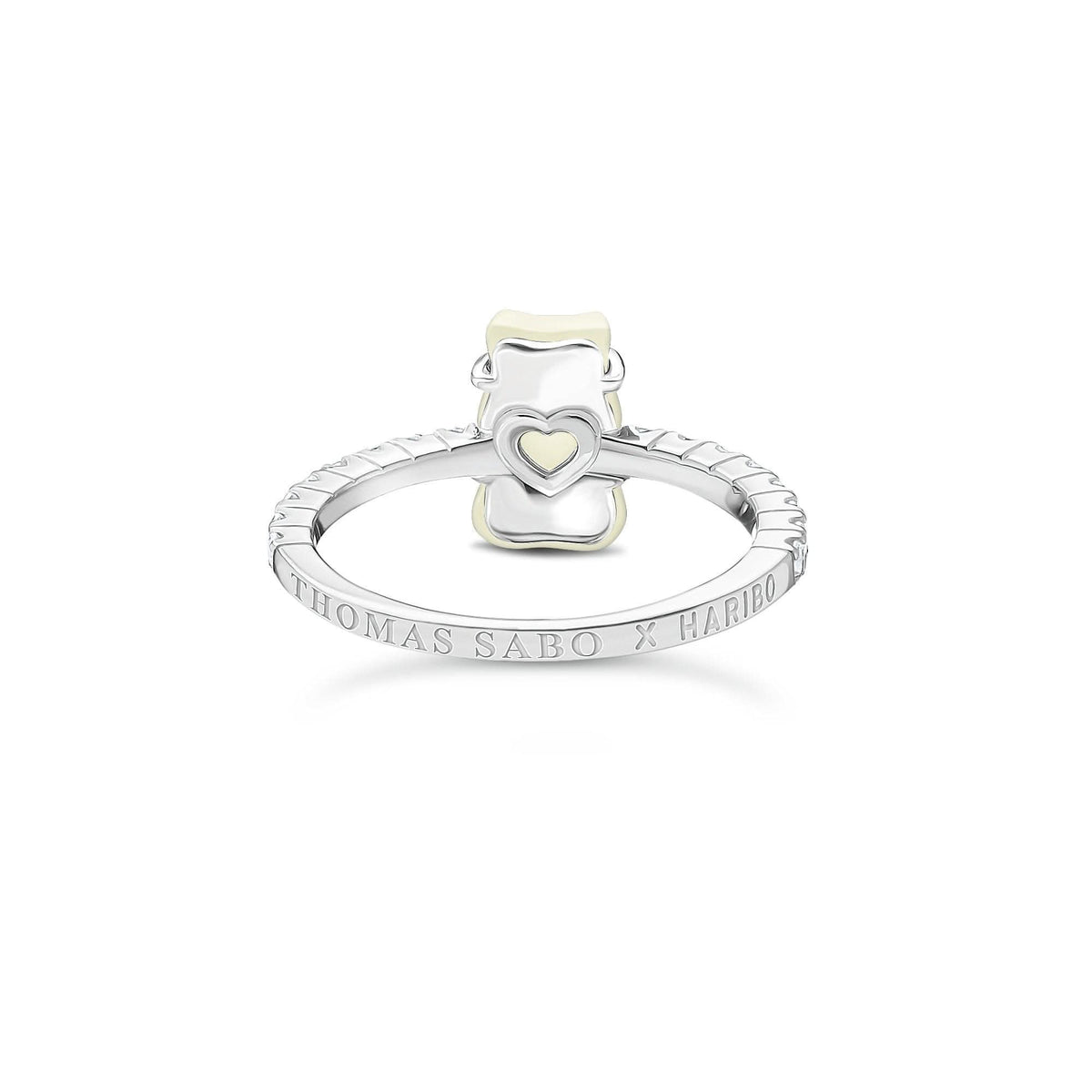 Sterling Silver HARIBO Zirconia White Goldbears Ring TR2459 - 052 - 14Thomas Sabo Sterling SilverTR2459 - 052 - 14 - 50
