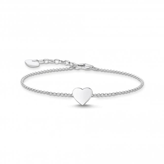 Sterling Silver Heart Bracelet A2044 - 001 - 21 - L19VThomas Sabo Sterling SilverA2044 - 001 - 21 - L19V