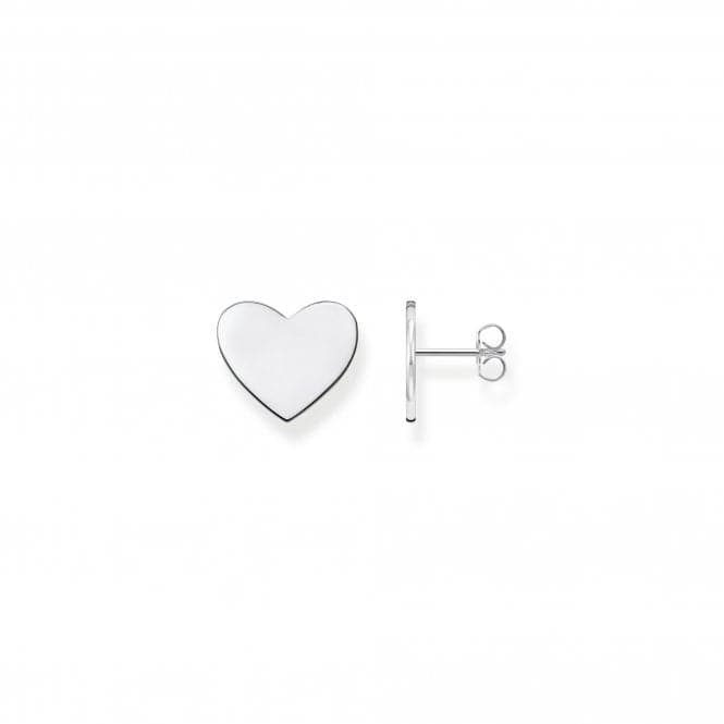 Sterling Silver Heart Earrings H2202 - 001 - 21Thomas Sabo Sterling SilverH2202 - 001 - 21