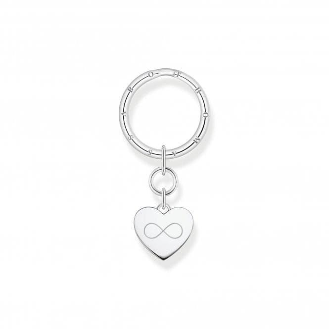 Sterling Silver Heart Key Ring KR14 - 637 - 21Thomas Sabo Sterling SilverKR14 - 637 - 21