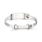 Sterling Silver Heart Medical Baby Bangle B4875D for DiamondB4875