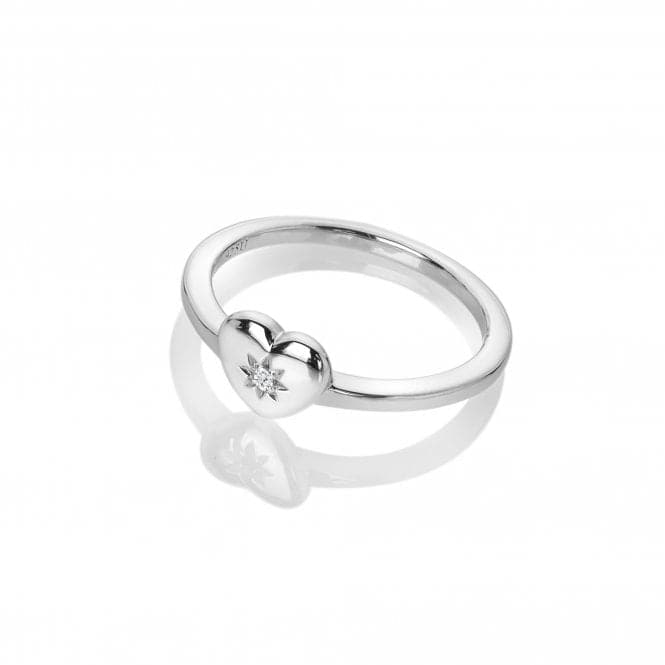 Sterling Silver Heart Ring DR241Hot DiamondsDR241/L