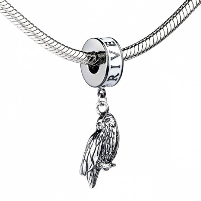 Sterling Silver Hedwig Owl & Privet Drive Slider CharmHarry PotterWB8946 - SC